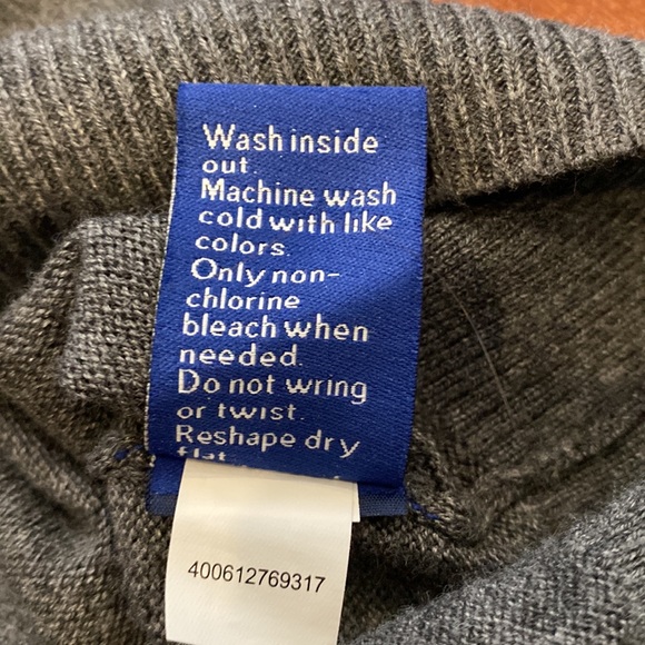 Apt. 9 Grey Black Sequin Lace Appliqué SZ S Cottagecore Romantic Casual Sweater - Picture 10 of 12